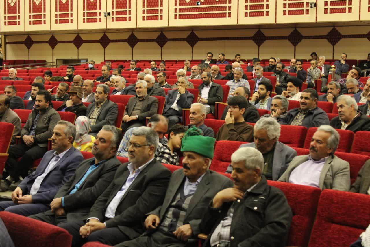 گردهمایی بیش از ۲۵۰  جانباز، آزاده و پاسدار بخش مرکزی