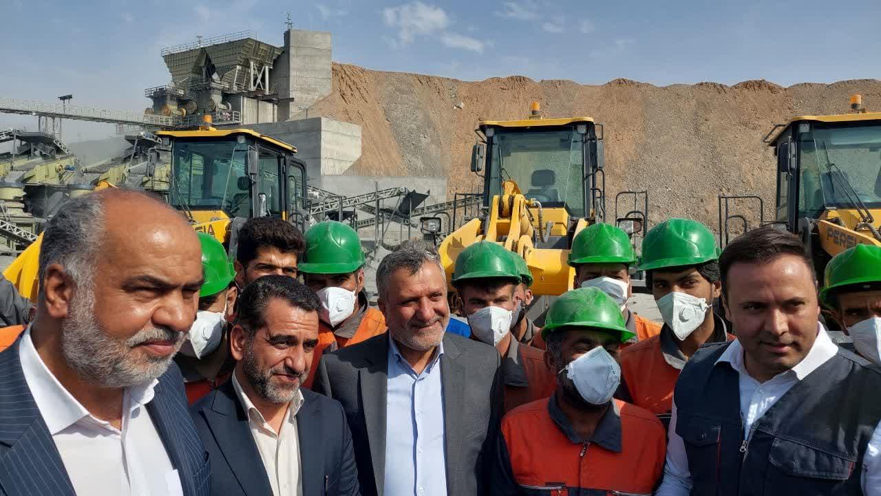 روند اجرایی کارخانه آهن اسفنجی  بافق با ظرفیت ۱/۷ میلیون تن