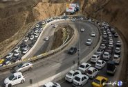 ترافیک سنگین و پرحجم در محور کندوان و هراز
