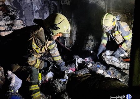 آتش سوزی در واحدهای ضایعاتی نظرآباد و محل دپوی زباله فردیس مهار شد