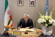 ادای احترام سفرا و دیپلمات‌های خارجی در نیویورک به جان‌باختگان حادثه بندرعباس + فیلم