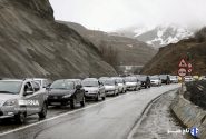 بارش باران، گرد و غبار و ترافیک نیمه سنگین در برخی جاده‌های کشور