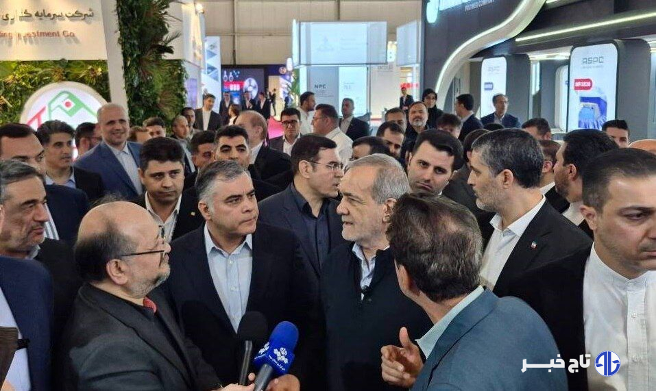 بازدید رئیس‌جمهور از بیست‌ونهمین نمایشگاه نفت