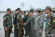 بازدید فرمانده کل ارتش از پایگاه وحدتی دزفول