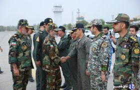 بازدید فرمانده کل ارتش از پایگاه وحدتی دزفول