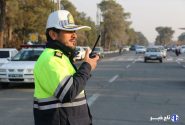 توقیف خودرو با ۲۴ میلیون تومان خلافی در غرب تهران