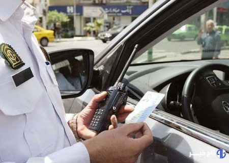 توقیف خودرو و دستگیری راننده متخلف به‌ دلیل رفتار هنجارشکنانه