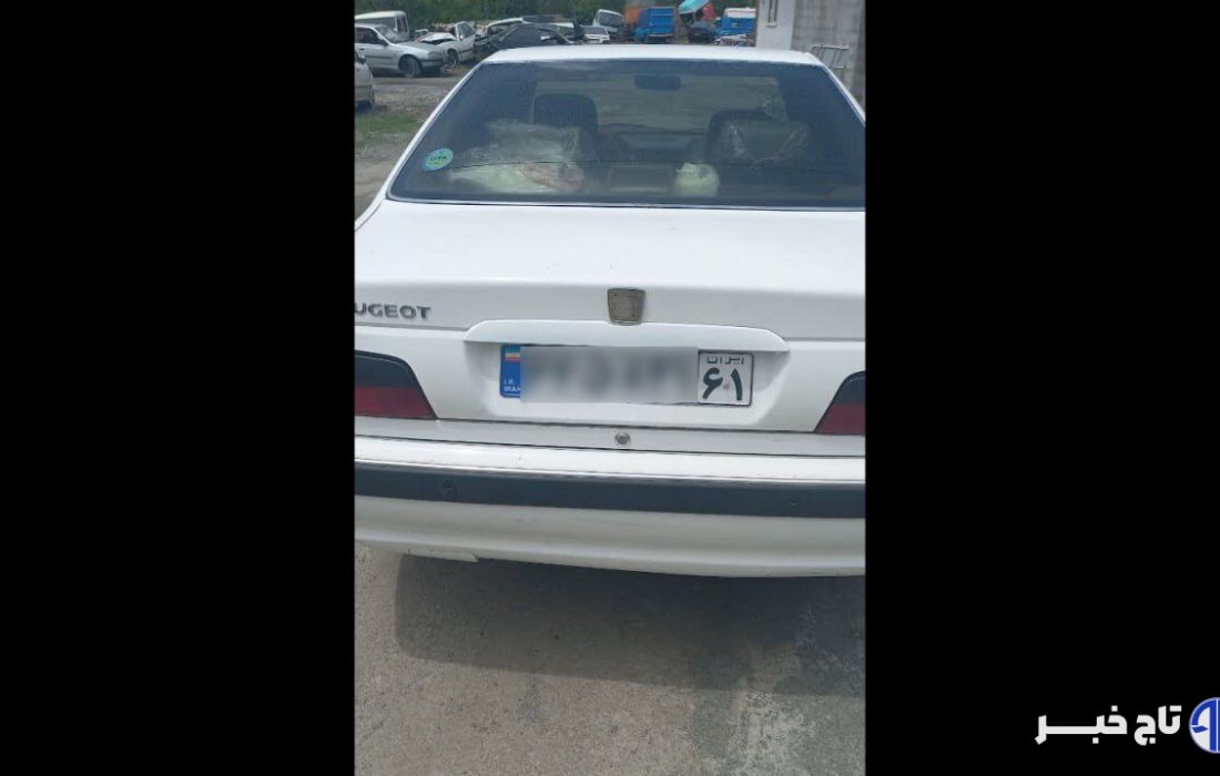 توقیف خودروی پژو پارس با خلافی ۱۹۶ میلیون ریالی در کامیاران