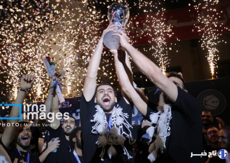 جشن قهرمانی بسکتبال گرگان برگزار شد