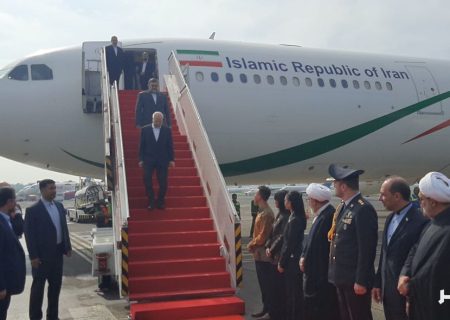 قالیباف وارد جاکارتا شد