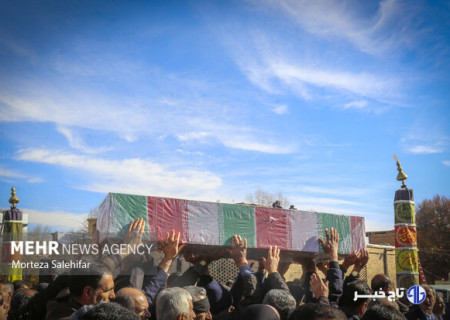 اعلام زمان خاکسپاری سرداران شهید حاجی زاده و باقری در بهشت زهرا(س)