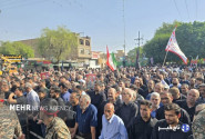 اغاز مراسم تشییع پیکر مطهر غلامعلی رشید