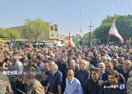 اغاز مراسم تشییع پیکر مطهر غلامعلی رشید