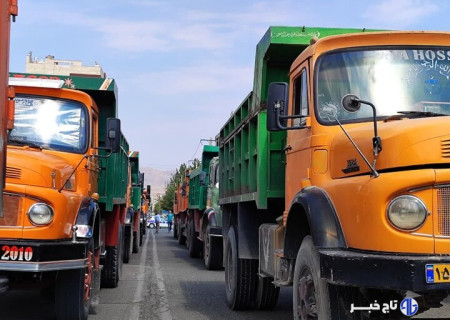 انجمن کامیون‌دارها: کامیون‌ها بی‌وقفه در حال حمل کالا هستند