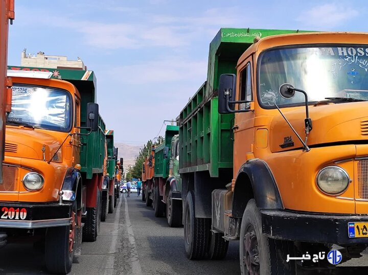 انجمن کامیون‌دارها: کامیون‌ها بی‌وقفه در حال حمل کالا هستند