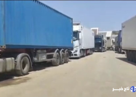 تاکید کامیون‌داران در مرز باشماق بر دفاع از خاک میهن