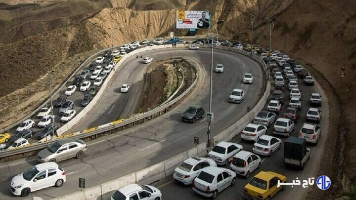 جاده چالوس یک طرفه شد