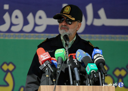 رادان: پلیس همواره در کنار مردم است/ به شایعات توجه نکنید