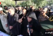 سخنان حماسی همسر شهید «ماهرو بختیاری»