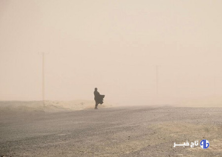 طوفان در زابل به سرعت ۹۷ کیلومتر در ساعت رسید