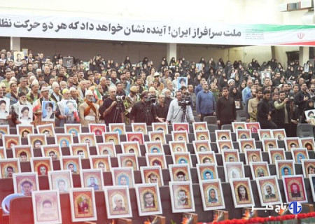 آئین گرامیداشت اربعین ۸۶ شهید سرافراز لرستانی آغاز شد