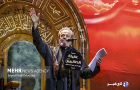 استقبال مردم از مداحی ملا باسم کربلایی در اهواز