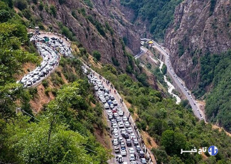 بازگشایی دوطرفه جاده چالوس از ساعت ۱۸؛ هشدار پلیس راه درباره مه‌گرفتگی
