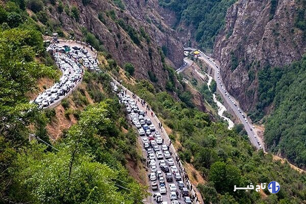 بازگشایی دوطرفه جاده چالوس از ساعت ۱۸؛ هشدار پلیس راه درباره مه‌گرفتگی