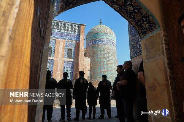 برگزاری برنامه های روز اردبیل در بقعه شیخ صفی