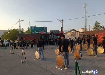 برگزاری مراسم عزاداری دهه اول محرم در شهرستان خواف