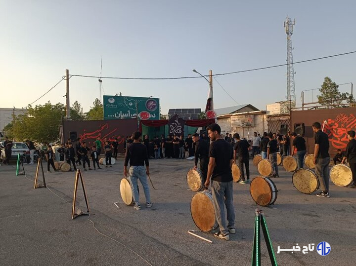 برگزاری مراسم عزاداری دهه اول محرم در شهرستان خواف