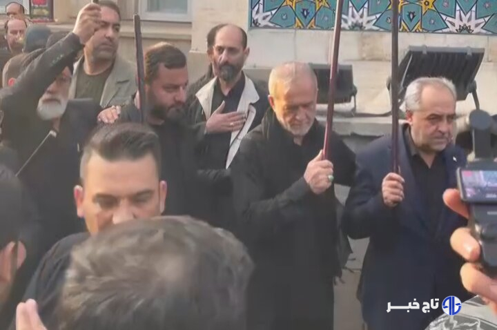 حضور ‌رئیس جمهور در مراسم تاسوعا تبریز