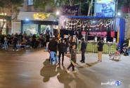 خدمت عاشقانه در میدان فردوسی؛ روایت جوانان موکب نوکران ارباب