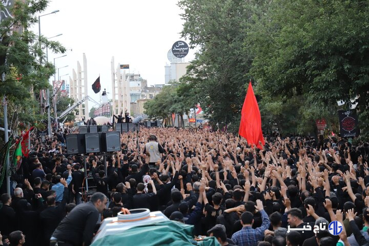 دسته عزاداری مجمع حیدریون زنجان