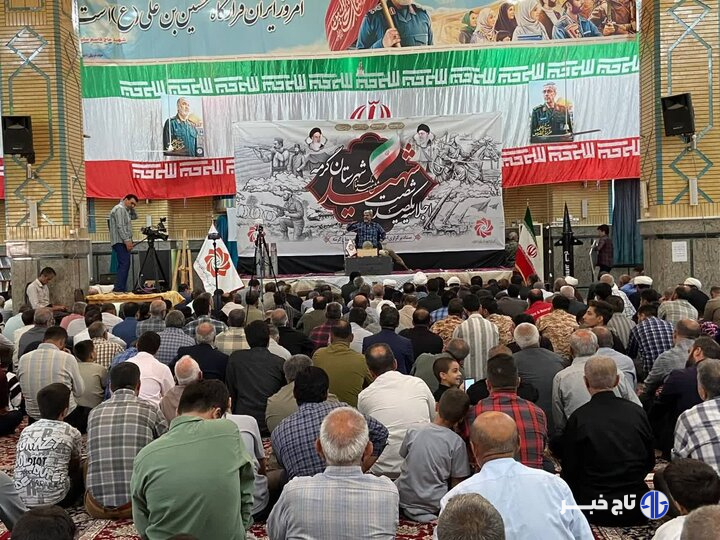 دومین اجلاسیه ۱۶۰ شهید گلگون‌کفن شهرستان گرمه برگزار شد