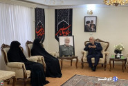 دیدار رئیس بنیاد شهید و امور ایثارگران با خانواده سردار شهید سلامی