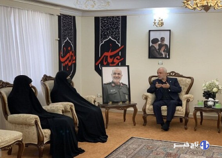دیدار رئیس بنیاد شهید و امور ایثارگران با خانواده سردار شهید سلامی