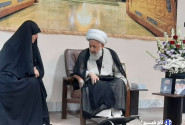 دیدار معاون امور زنان و خانواده رییس جمهور با پدر دو شهید جنگ ۱۲ روزه