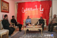 دیدار وزیر دفاع با خانواده شهید ربانی