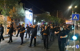 شب تاسوعا در اردستان؛ نوای یا عباس در شهر طنین‌انداز شد