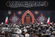 عزاداری شب هشتم محرم در حسینیه امام خمینی(ره) برگزار شد