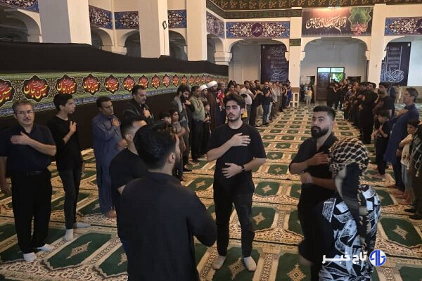 عزاداری مردم چابهار در سوگ امام حسین علیه‌السلام