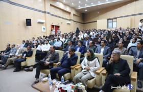 مراسم تجلیل از «سارا دیدار» در نیشابور برگزار شد