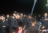مراسم عزاداری در جلگه زوزن خواف در شب تاسوعا