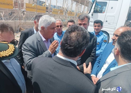 معاونین گمرک ایران از گمرک مرزی مهران بازدید کردند