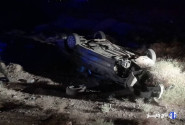 واژگونی پژو ۴۰۵ در محور آرادان_سرخه؛ مصدومان از اتباع خارجی بودند
