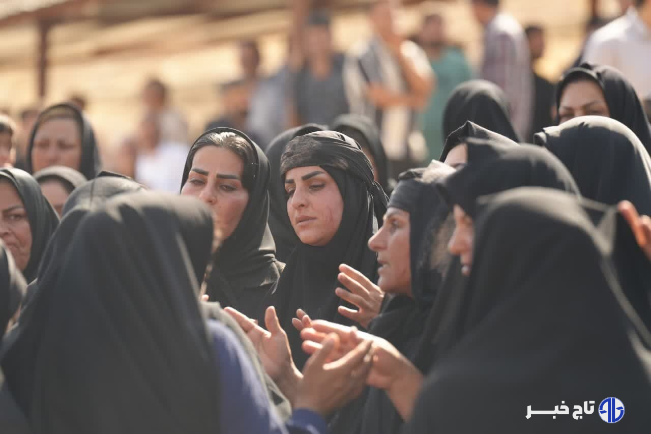 وداع با امدادگر شهید؛ پیکر «کورش بیرانوند» در خرم‌آباد آرام گرفت+عکس
