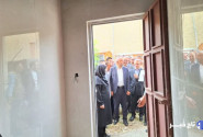 وزیر تعاون و کار از طرح توسعه بیمارستان شهید سلیمانی ابهر بازدید کرد