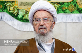پیام آیت‌الله‌العظمی مکارم شیرازی به اردوی طلبگی مثل خمینی (ره)
