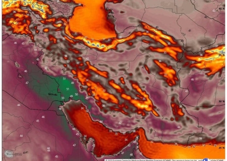 پیش‌بینی افزایش دمای هوای تهران به ۴۰ درجه؛ وزش باد شدید در ۵ استان